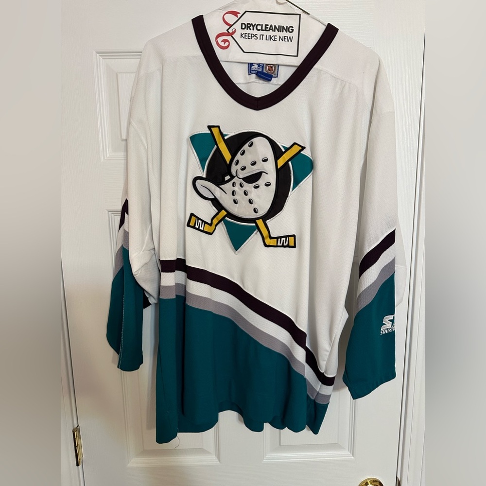 Mens Mighty Ducks Jersey, XL